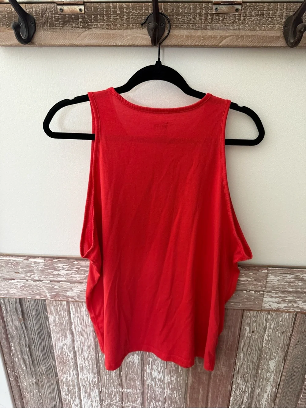 Nike Red Dri-FIT Women's Tank Top with White Logo